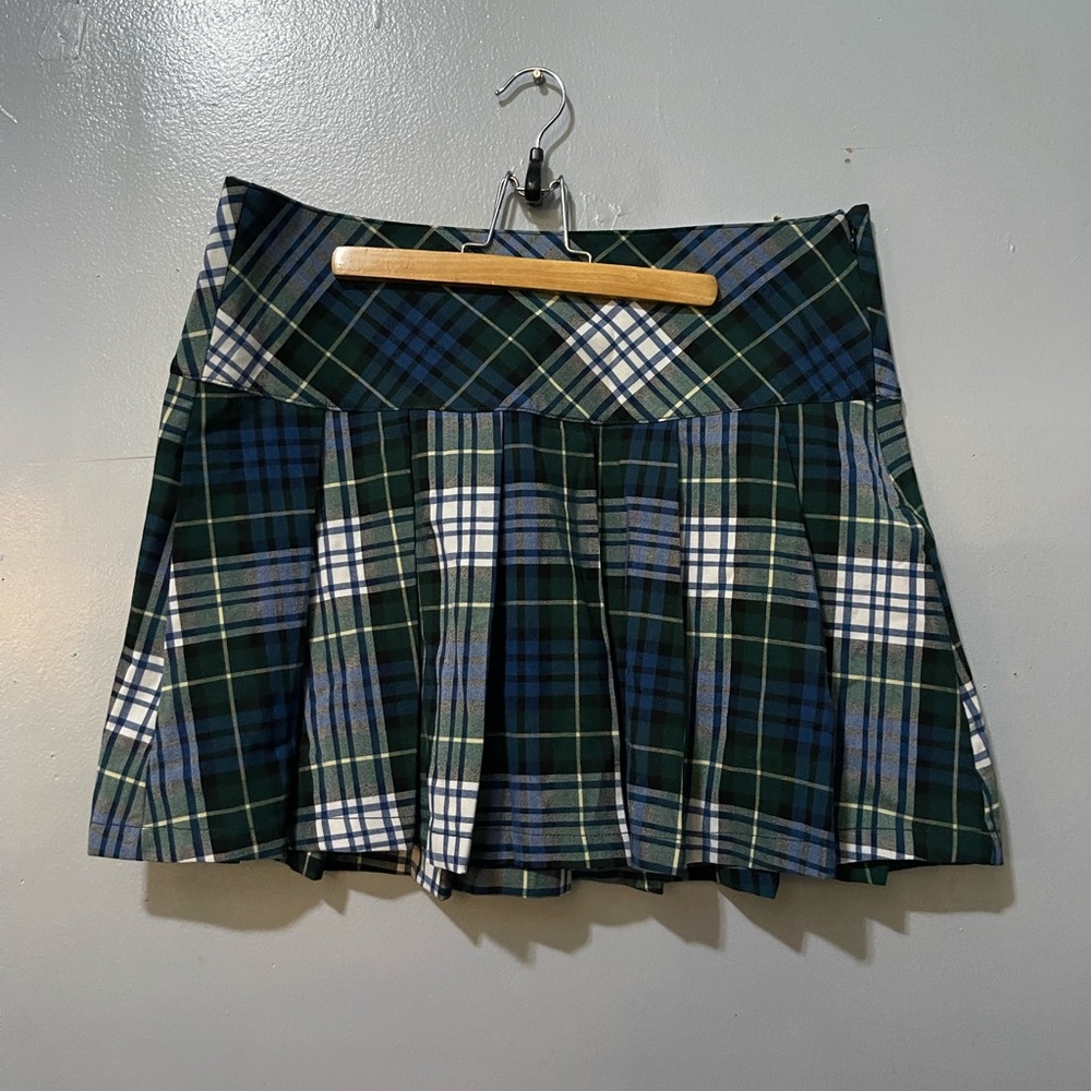 New American Eagle Pleated Mini Skirt
